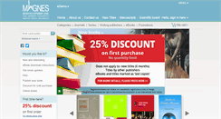 Desktop Screenshot of magnes-press.com